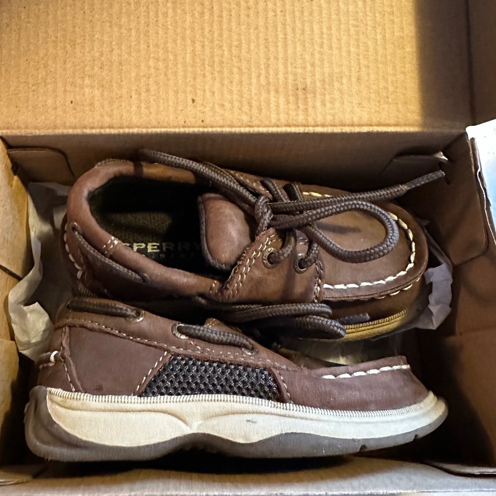 Toddler Sperry Loafers size 7